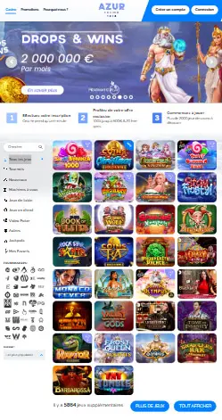 l'application et interface Maxibet Casino