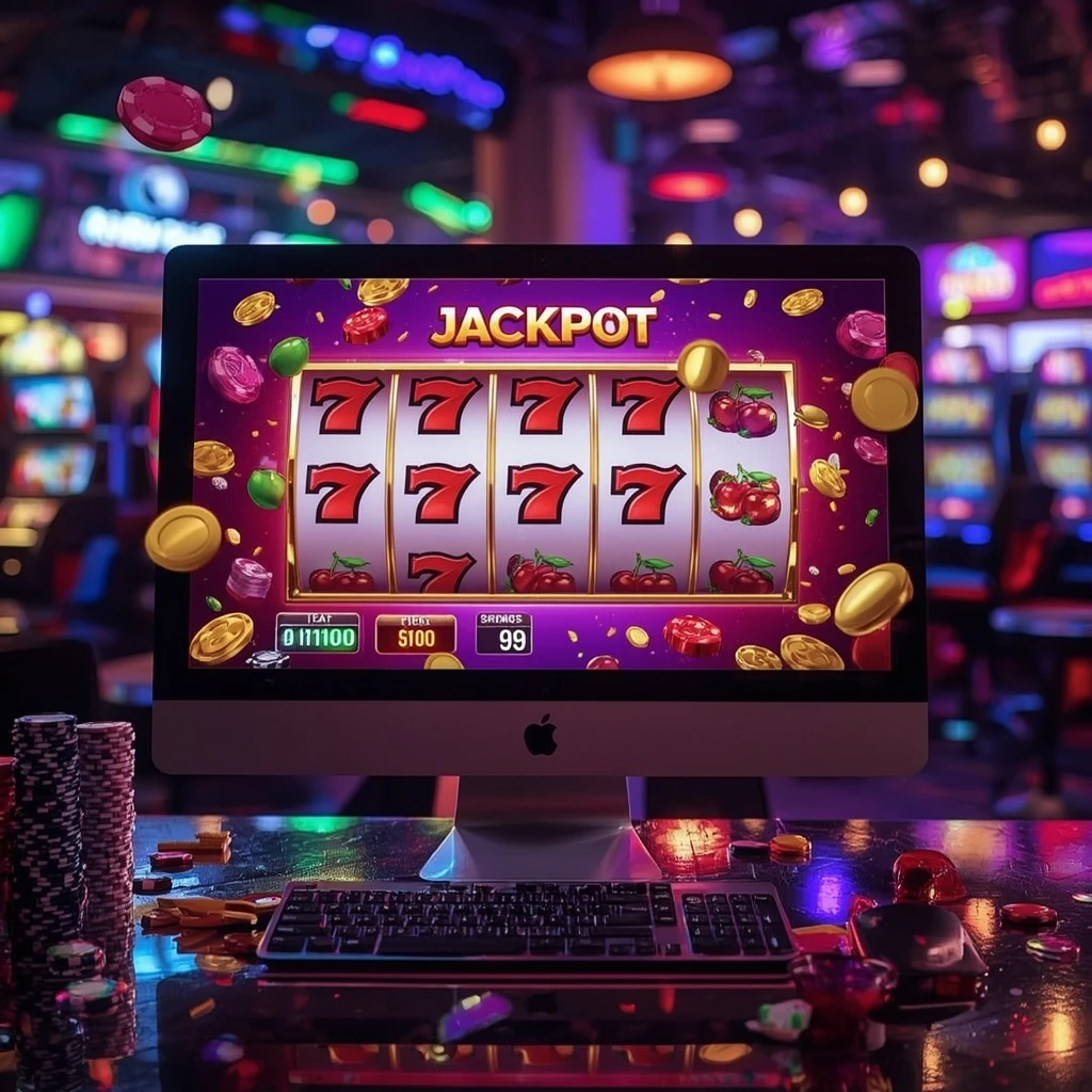 slots sur le moniteur MAXIBET CASINO
